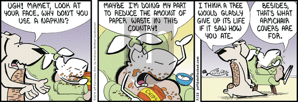 DeFlocked on Monday July 23, 2018 Comic Strip