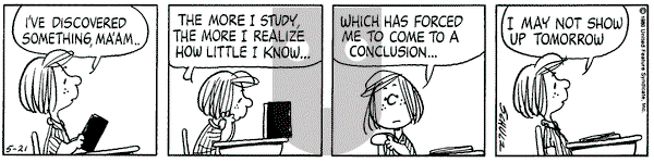 Peanuts on Wednesday May 21, 1980 Comic Strip