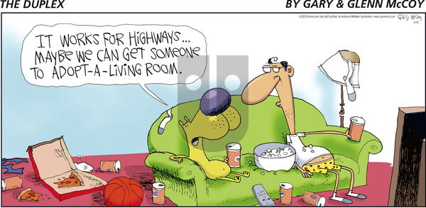 The Duplex on Sunday March 25, 2018 Comic Strip