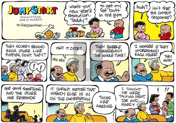 JumpStart on Sunday January 14, 2007 Comic Strip