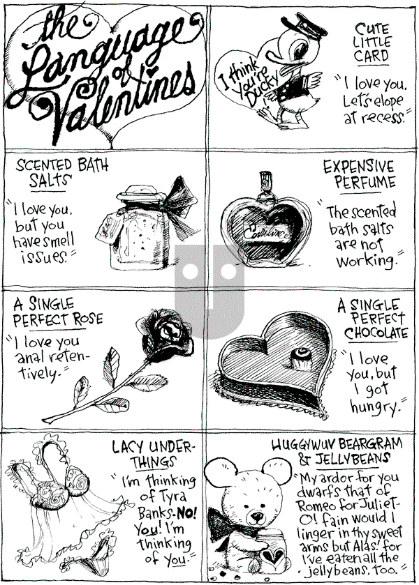 Richard's Poor Almanac on Monday February 4, 2013 Comic Strip