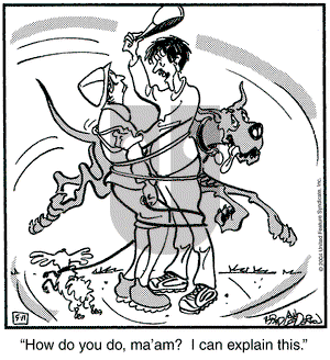 Marmaduke on Tuesday May 11, 2004 Comic Strip