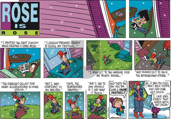 Rose is Rose on Sunday December 1, 2019 Comic Strip