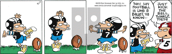 Soup to Nutz - Old on Thursday September 17, 2009 Comic Strip