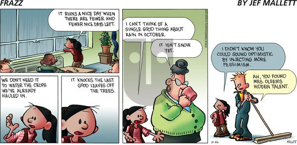 Frazz - Sunday October 26, 2014 Comic Strip