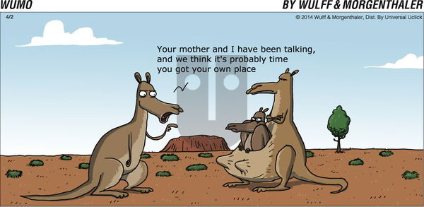 WuMo on Sunday April 2, 2017 Comic Strip
