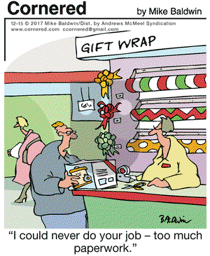 Cornered on Friday December 15, 2017 Comic Strip