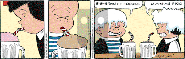 Nancy on Tuesday October 6, 2009 Comic Strip