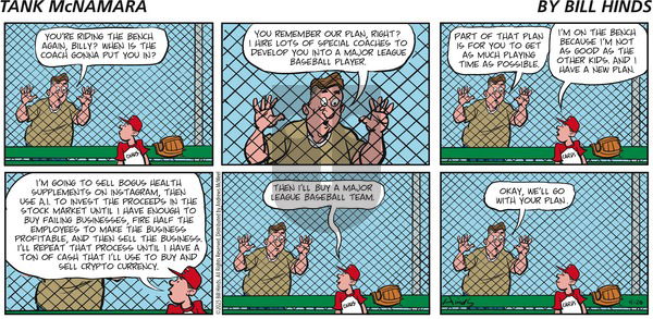Tank McNamara on Sunday April 20, 2025 Comic Strip