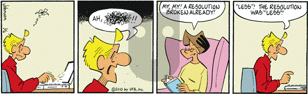 Arlo and Janis on Saturday January 2, 2010 Comic Strip