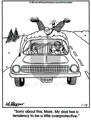 Close to Home on Tuesday January 19, 1993 Comic Strip