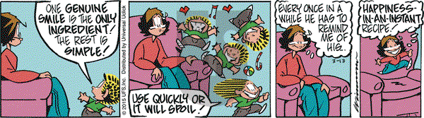 Rose is Rose on Friday March 13, 2015 Comic Strip