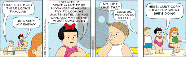 Nancy on Saturday August 1, 2020 Comic Strip
