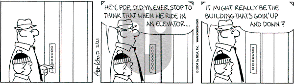 The Born Loser on Friday April 2, 2004 Comic Strip