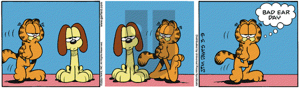 Garfield on Wednesday March 9, 2005 Comic Strip