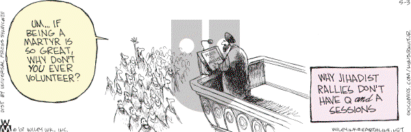 Non Sequitur - Thursday May 3, 2007 Comic Strip