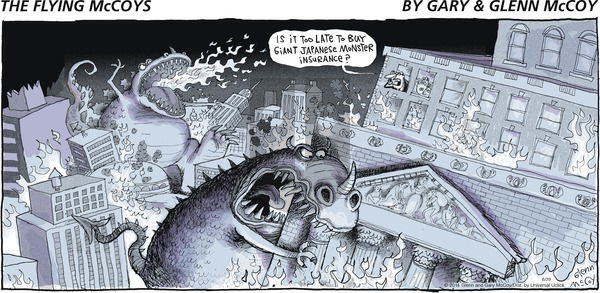 The Flying McCoys - Sunday June 29, 2014 Comic Strip