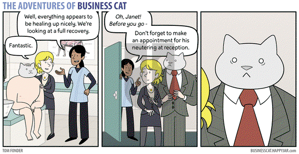 The Adventures of Business Cat on Monday October 17, 2016 Comic Strip