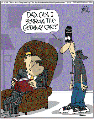 The Flying McCoys on Friday February 15, 2019 Comic Strip
