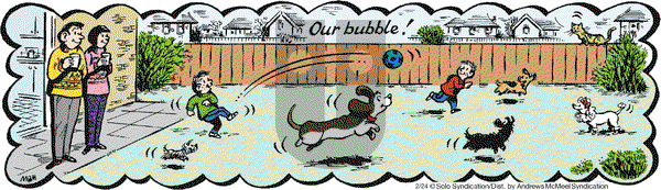 Fred Basset on Wednesday February 24, 2021 Comic Strip
