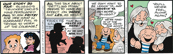 Nancy on Monday February 12, 2018 Comic Strip
