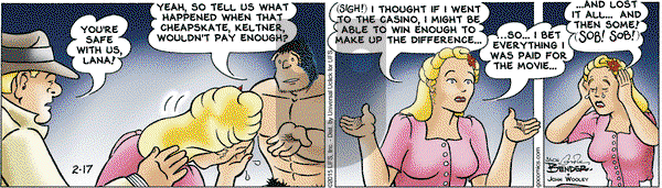 Alley Oop on Tuesday February 17, 2015 Comic Strip