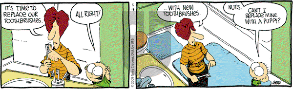 The Buckets on Monday May 18, 2009 Comic Strip