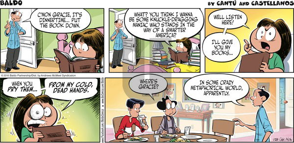 Baldo on Sunday January 28, 2018 Comic Strip