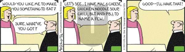 The Born Loser on Saturday November 16, 2013 Comic Strip