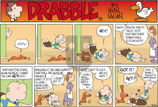 Drabble on Sunday August 13, 2017 Comic Strip
