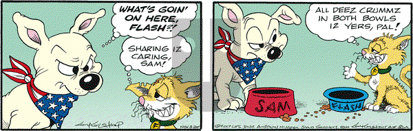 Nancy on Friday November 3, 2017 Comic Strip