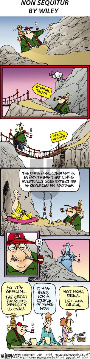 Non Sequitur - Sunday January 14, 2024 Comic Strip