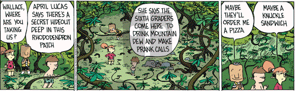 Wallace the Brave on Thursday September 5, 2019 Comic Strip