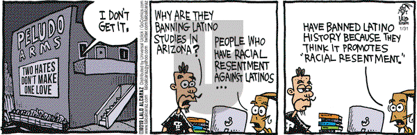 La Cucaracha on Tuesday January 31, 2012 Comic Strip