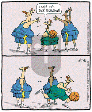 In the Bleachers on Thursday January 10, 2013 Comic Strip