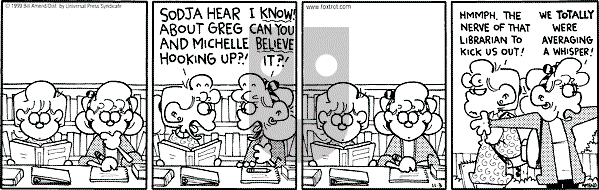FoxTrot on Wednesday November 3, 1999 Comic Strip