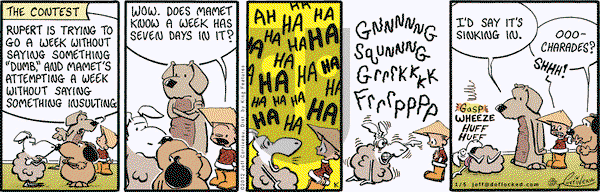 DeFlocked on Thursday January 5, 2012 Comic Strip