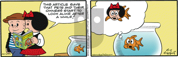 Nancy on Saturday May 16, 2015 Comic Strip