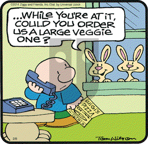 Ziggy on Saturday February 8, 2014 Comic Strip
