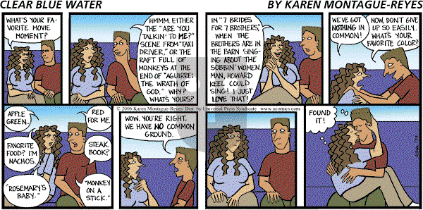 Clear Blue Water on Tuesday January 24, 2006 Comic Strip