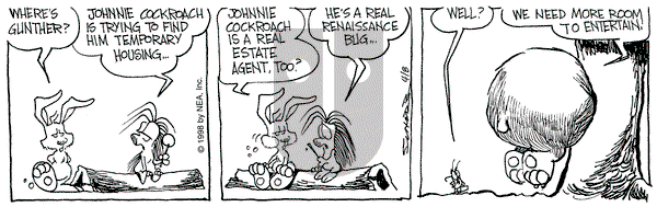 The Grizzwells on Wednesday April 8, 1998 Comic Strip