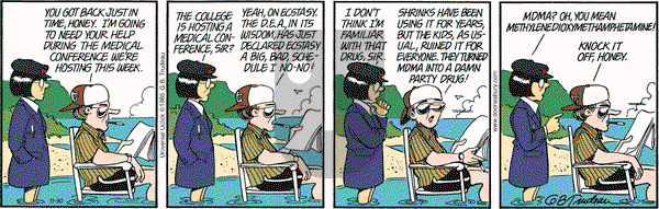 Doonesbury on Monday November 30, 2015 Comic Strip