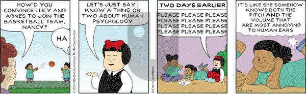 Nancy on Tuesday June 4, 2019 Comic Strip