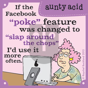 Aunty Acid on Wednesday July 22, 2015 Comic Strip