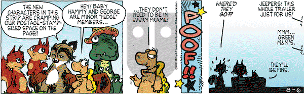 Over the Hedge on Friday August 6, 2021 Comic Strip