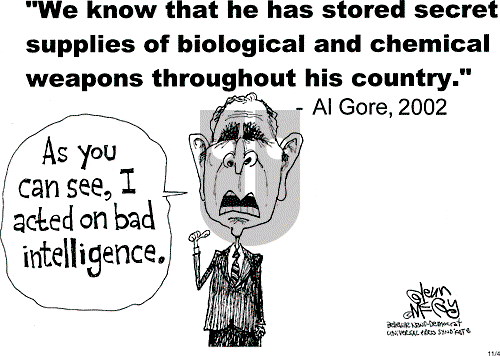 Glenn McCoy on Friday November 4, 2005 Comic Strip