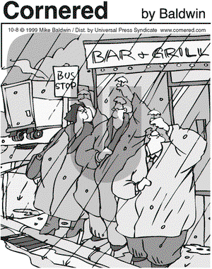 Cornered on Friday October 8, 1999 Comic Strip