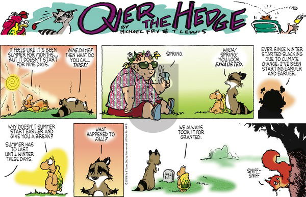 Over the Hedge on Sunday June 12, 2016 Comic Strip