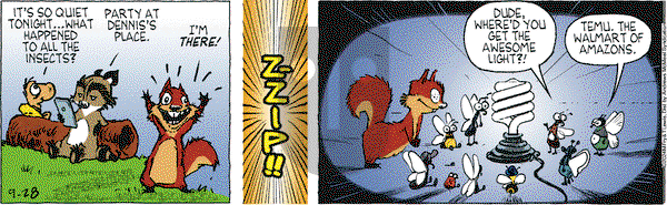 Over the Hedge - Saturday September 28, 2024 Comic Strip
