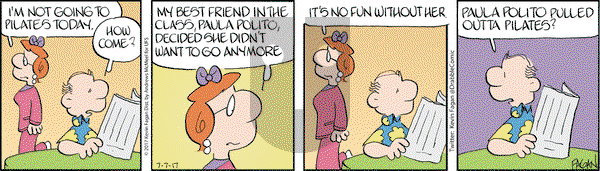 Drabble on Friday July 7, 2017 Comic Strip